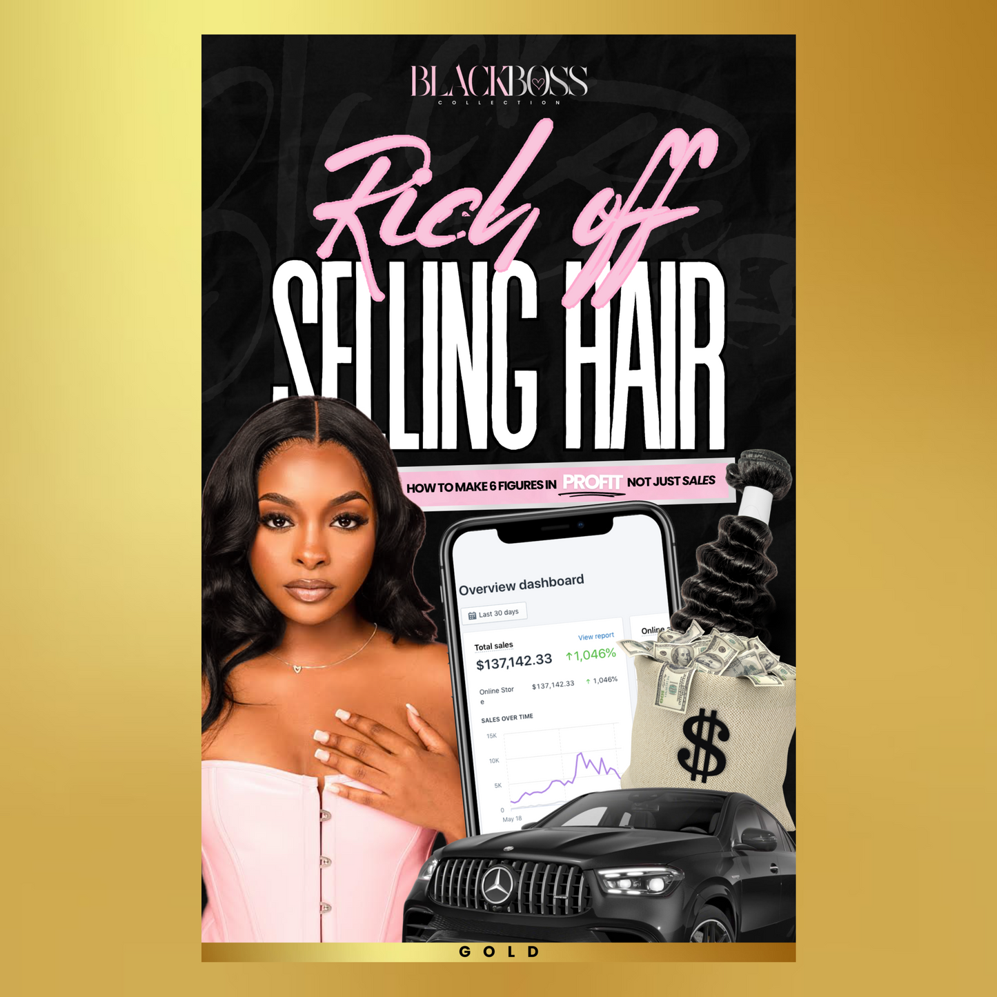 Rich Off Selling Hair Ebook | GOLD PACKAGE