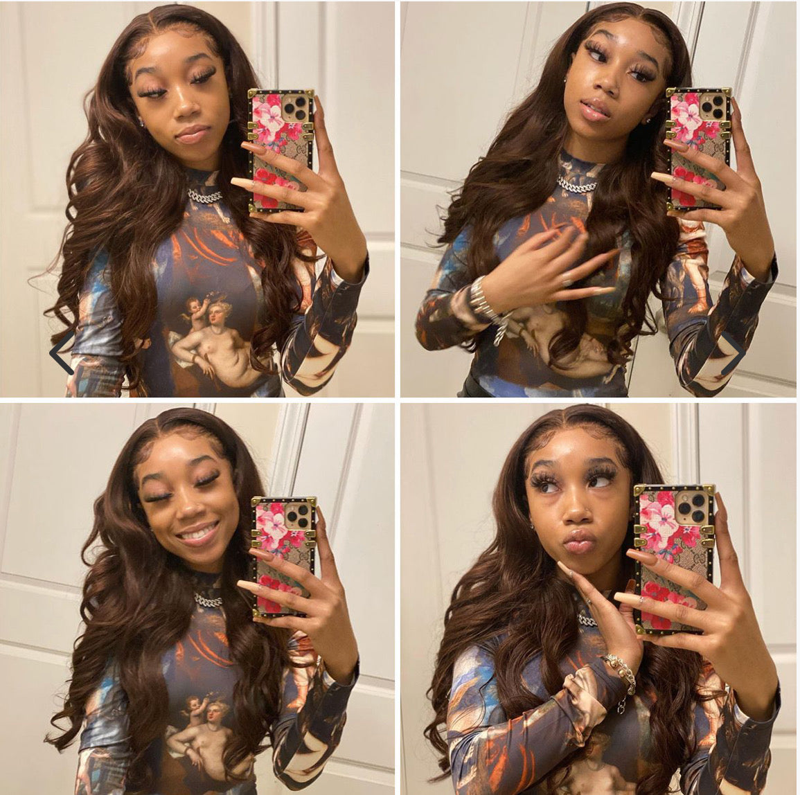 Chocolate Brown Wigs