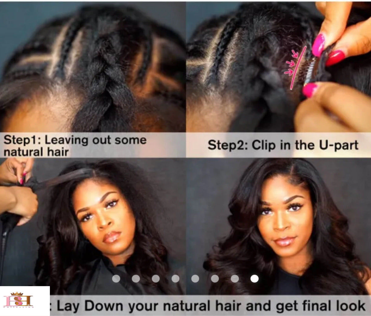 U Part Wig