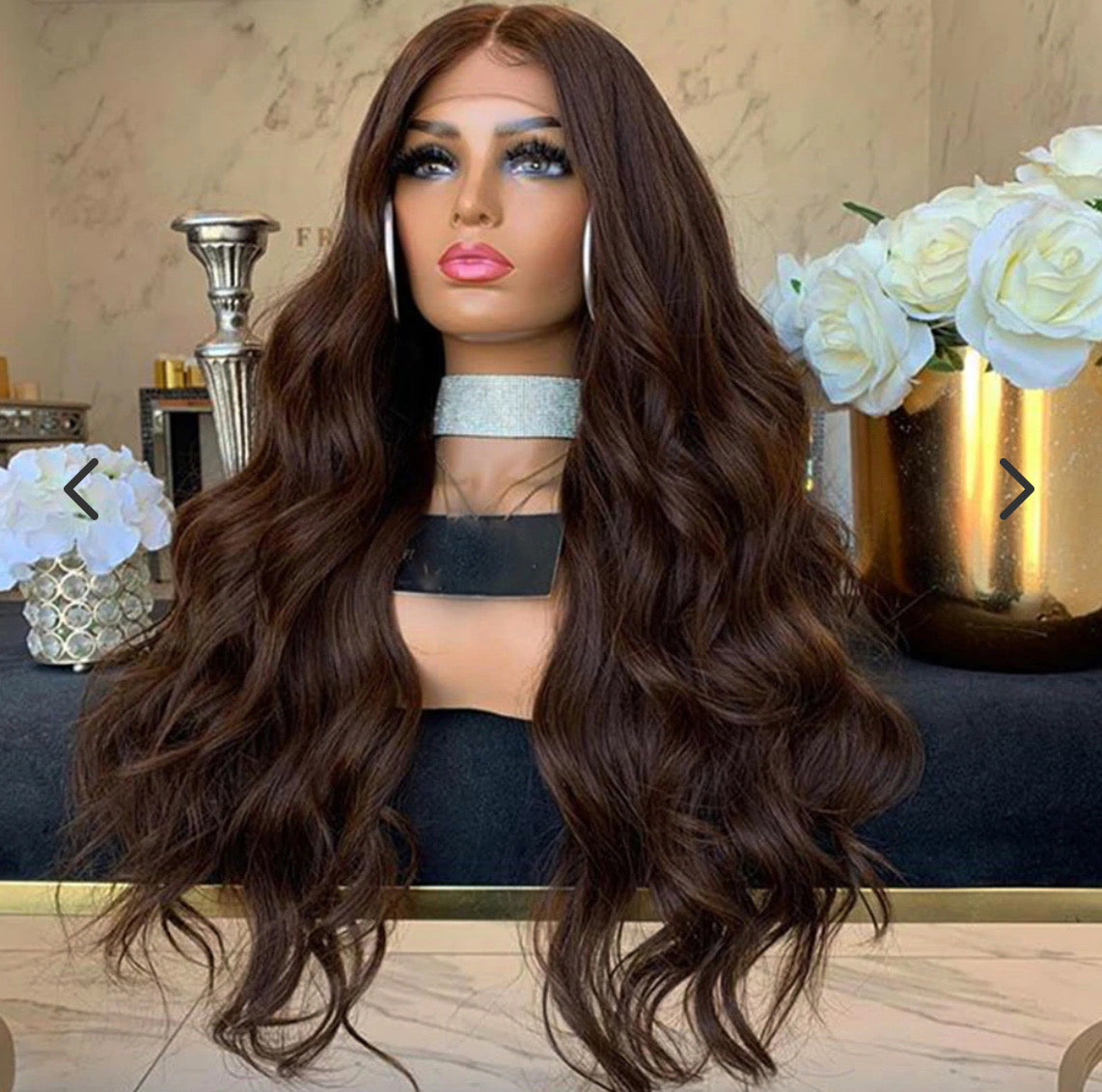 Chocolate Brown Wigs