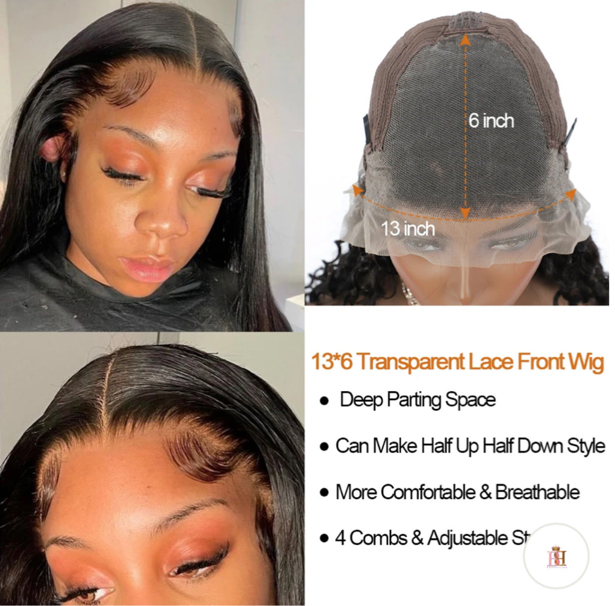 13 6 Lace Frontal Wigs BlackBossCollection